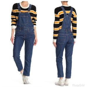 Levis Tapered Utility Bib Denim Overalls